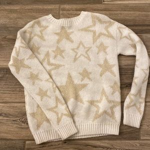 Women’s xs glittery star sweater